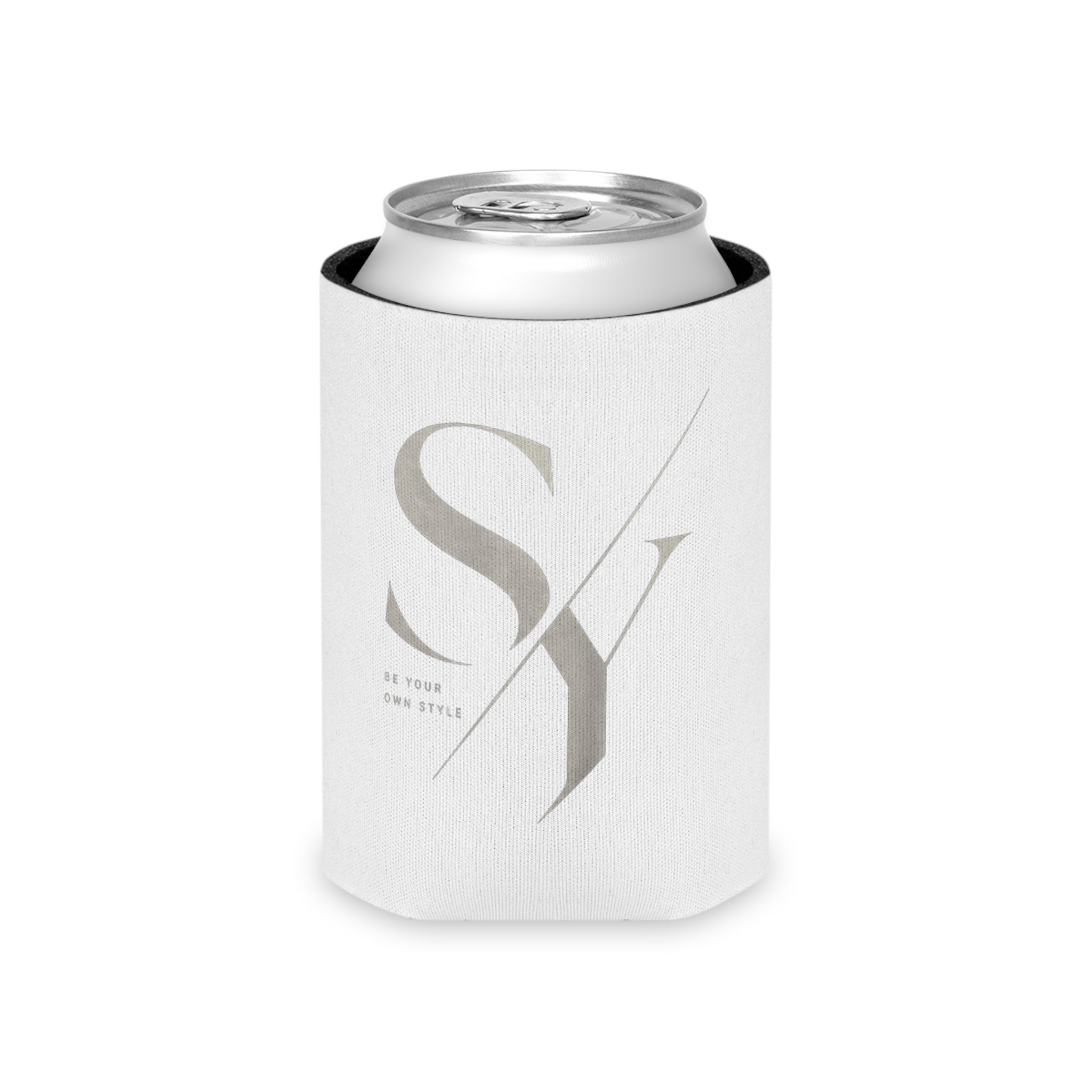 Can Cooler – Minimalist Monogram SY Panda Koozie